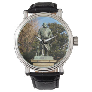 Saigo Takamori (The Last Samurai) & Dog Statue Watch