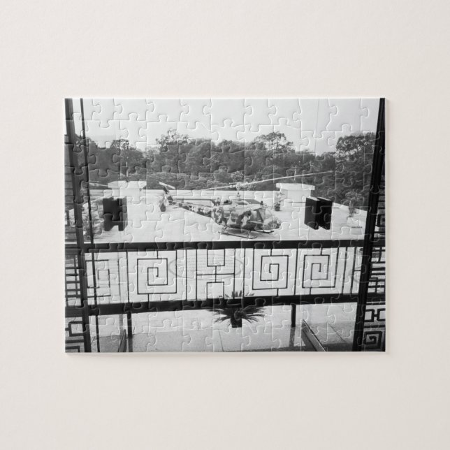 Saigon HCMC Vietnam, Huey Helicopter Jigsaw Puzzle (Horizontal)