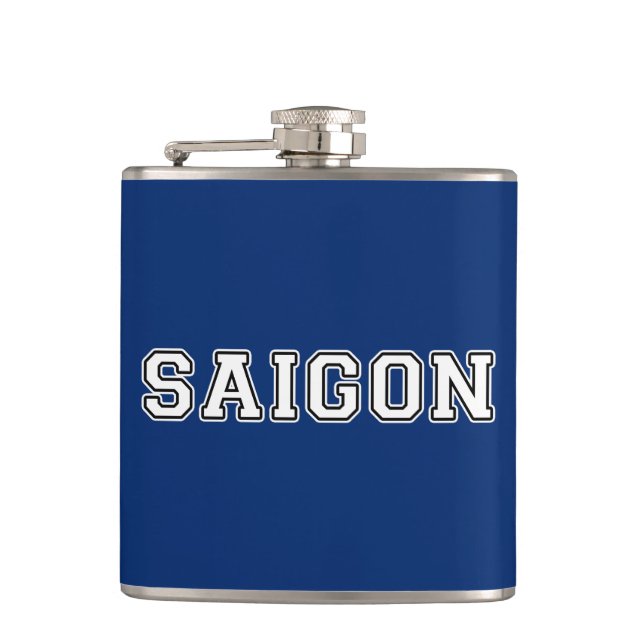 Saigon Hip Flask (Front)