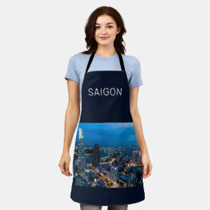 Saigon (Ho Chi Minh City) HCMC Vietnam Holiday Apron