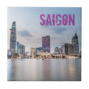 Saigon (Ho Chi Minh City) HCMC Vietnam souvenir Tile