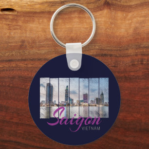 Saigon (Ho-Chi-Minh-Stadt) HCMC Vietnam Souvenir Keychain