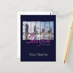 Saigon (Ho-Chi-Minh-Stadt) HCMC Vietnam Souvenir Postcard