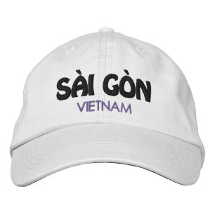 Saigon, Vietnam Embroidered Baseball Cap