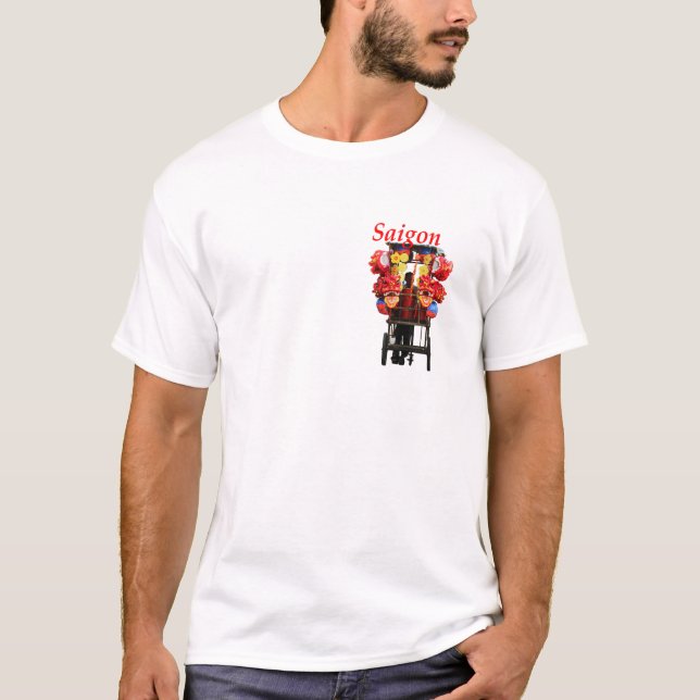 Saigon Vietnam - Happy New Year Lion dance T-Shirt (Front)