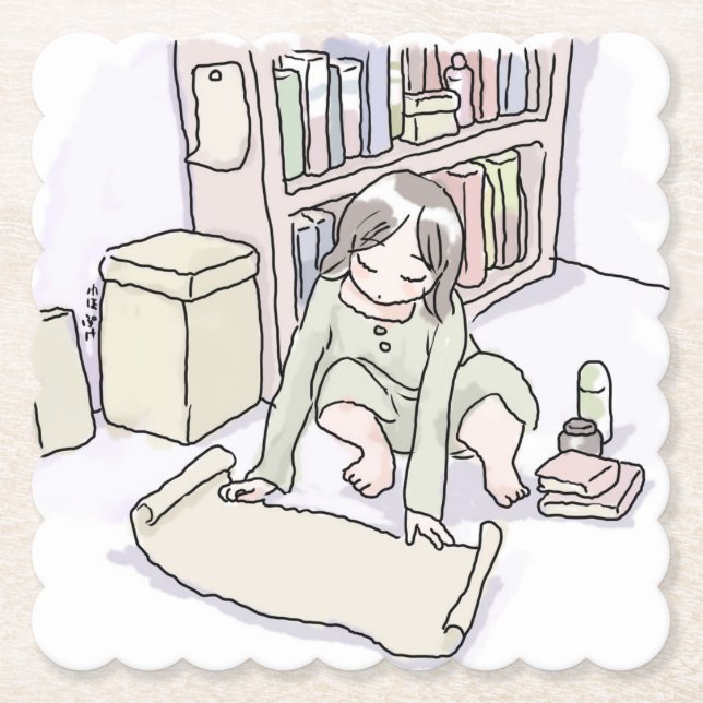 Saikuniji Paper Coaster (Front)