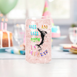 Sail And Sail With Unshut Eye Can Glass