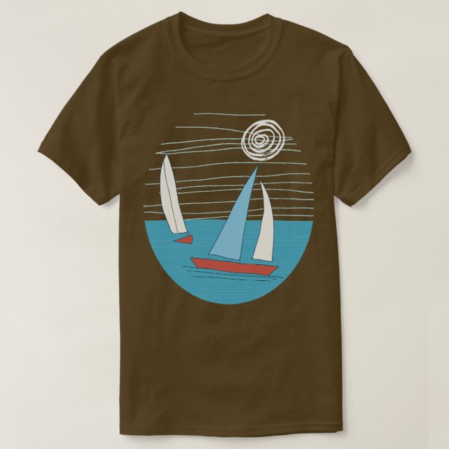 Sail Away 1 T-Shirt (Design Front)