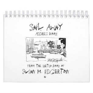 Sail Away Address Book Calendar