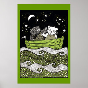 Sail Away Art Poster