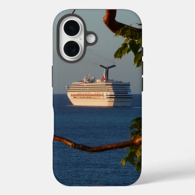 Sail Away at Sunset I Cruise Vacation Case-Mate iPhone Case (Back)