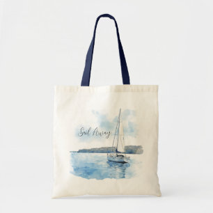 Sail Away Ocean View Tote Bag
