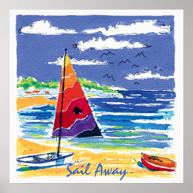 Sail Away poster (Front)