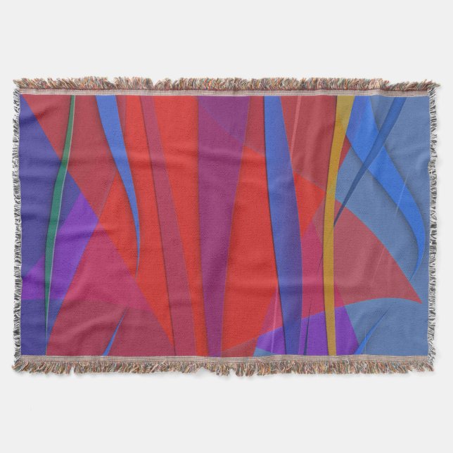 Sail Away Throw Blanket (Front)