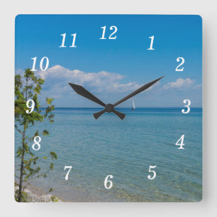 Sail Away Wall Clock