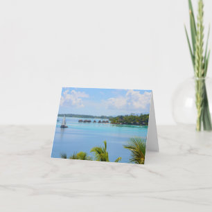 Sail away with me greeting card