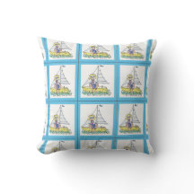 Sail Away With Me Pillow