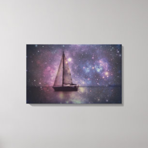 Sail Boat Canvas Wrap Print