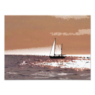 SAIL BOAT PHOTO PRINT