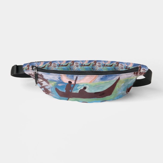 Sail by Moonlight Bum Bag (Front)