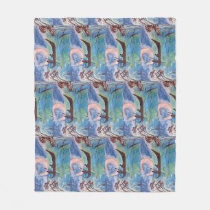 Sail by Moonlight  Fleece Blanket