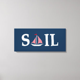 Sail Canvas Print