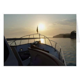 Sail into the Sunset Card