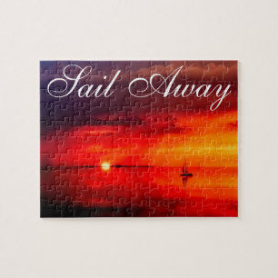 Sail into the Sunset Jigsaw Puzzle