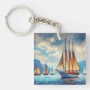 Sail Keychain
