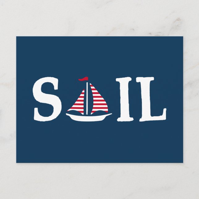 Sail Postcard (Front)