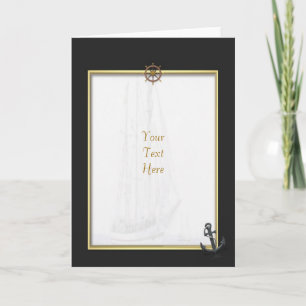 Sail Ship Greeting Card