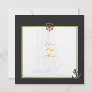 Sail Ship Invitation