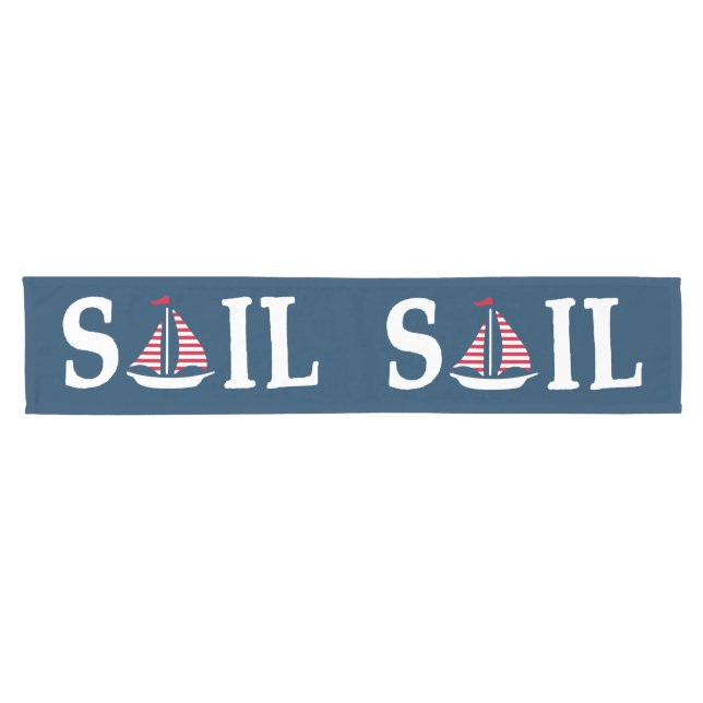 Sail Short Table Runner (Horizontal)