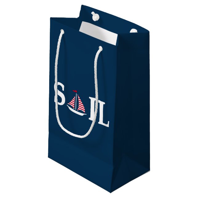 Sail Small Gift Bag (Front Angled)