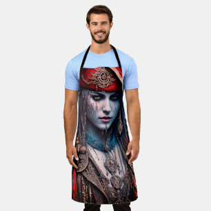 Sail the High Seas of Emotion with Our Pirate Girl Apron
