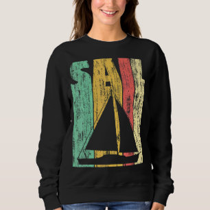 Sail Vintage Sailing Boat Sailor Nautical Captain Sweatshirt