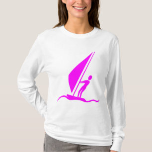 Sailboarding - Magenta T-Shirt
