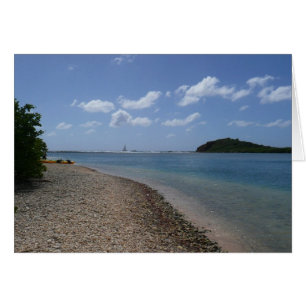 Sailboat à la distance de St Thomas