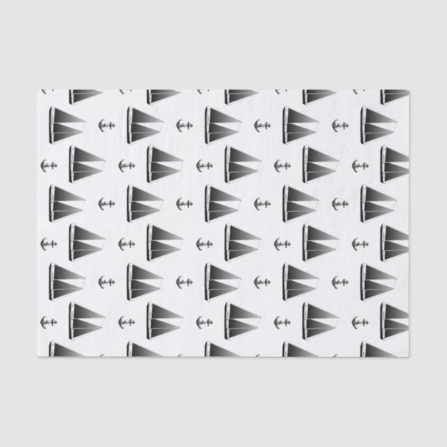 Sailboat And Anchor Tissue Paper (Front)