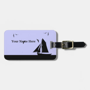 Sailboat Custom Luggage Tag