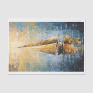 Sailboat Decoupage Tissue Paper