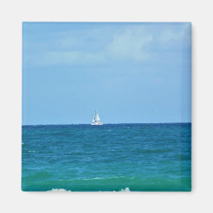 Sailboat, Fort Lauderdale, Florida Magnet