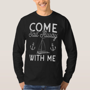 Sailboat Graphic For Women And Men Sailing 1 T-Shirt