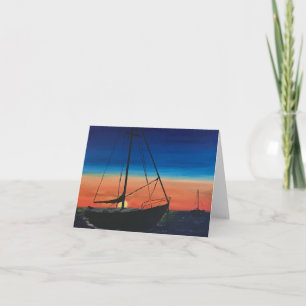 Sailboat Greeting Card
