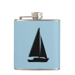 Sailboat Hip Flask