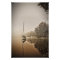 Sailboat in the Fog Print