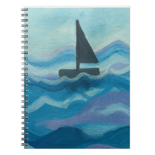 Sailboat in the Ocean   Notebook