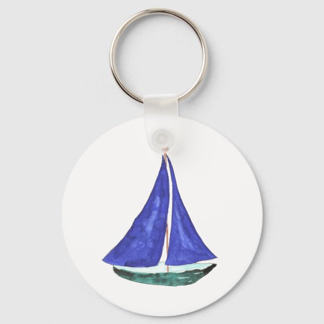 Sailboat Keychain (Front)