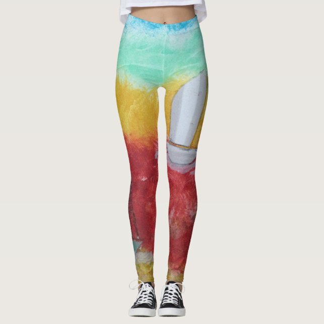 Sailboat Leggings (Front)