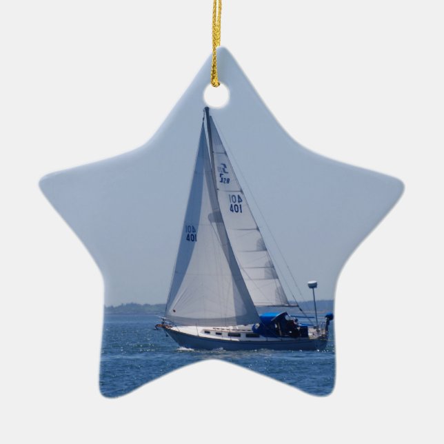 Sailboat Ornament (Front)
